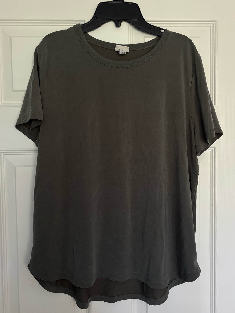 a new day Olive Green Crewneck Tee